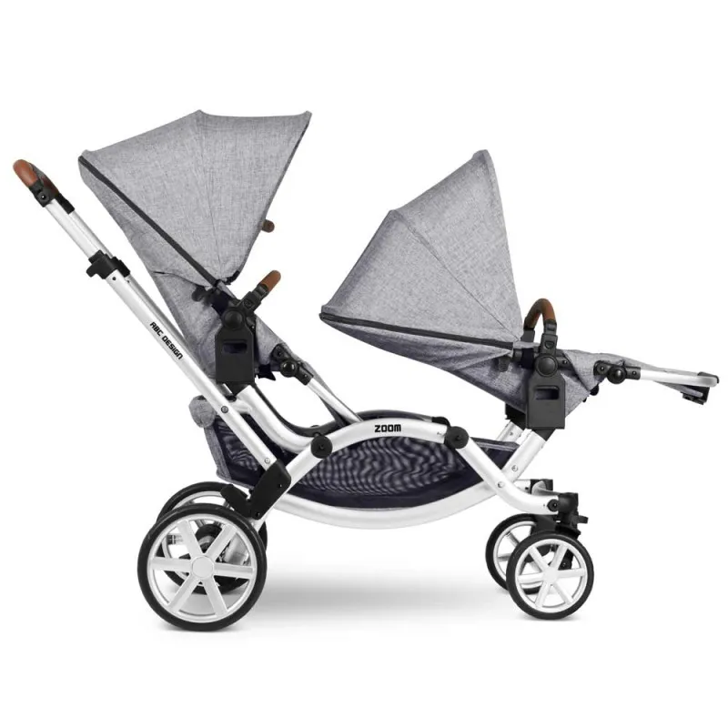 ABC DESIGN KOLICA ZA BLIZANCE ZOOM GRAPHITE GREY