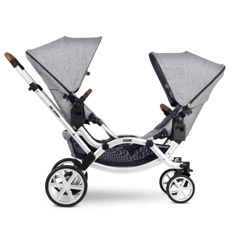 ABC DESIGN KOLICA ZA BLIZANCE ZOOM GRAPHITE GREY