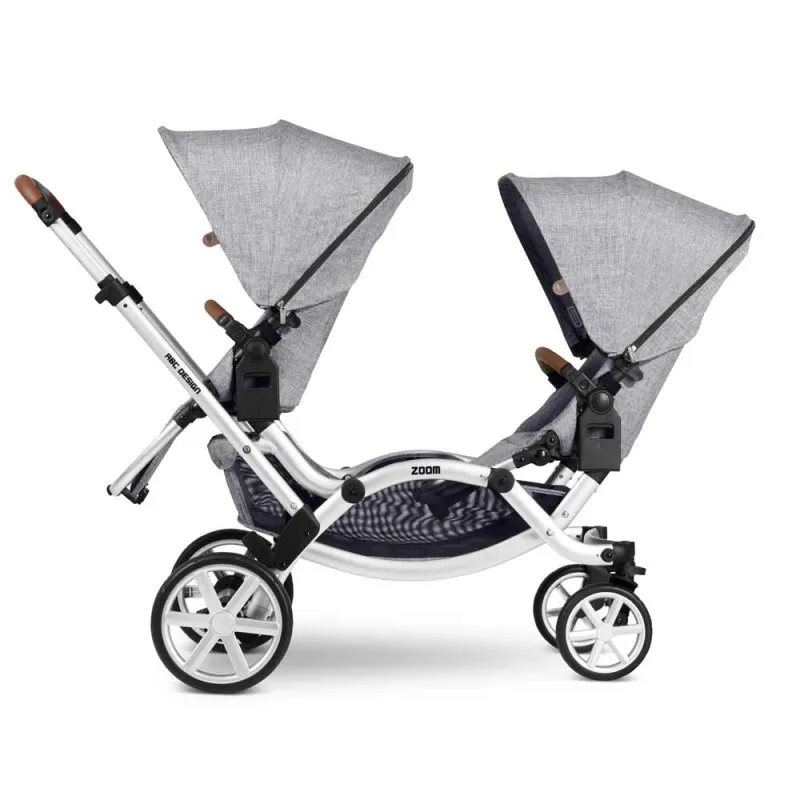 ABC DESIGN KOLICA ZA BLIZANCE ZOOM GRAPHITE GREY