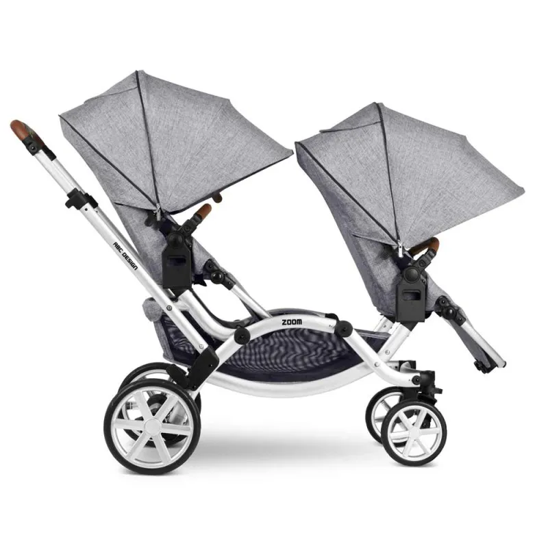 ABC DESIGN KOLICA ZA BLIZANCE ZOOM GRAPHITE GREY