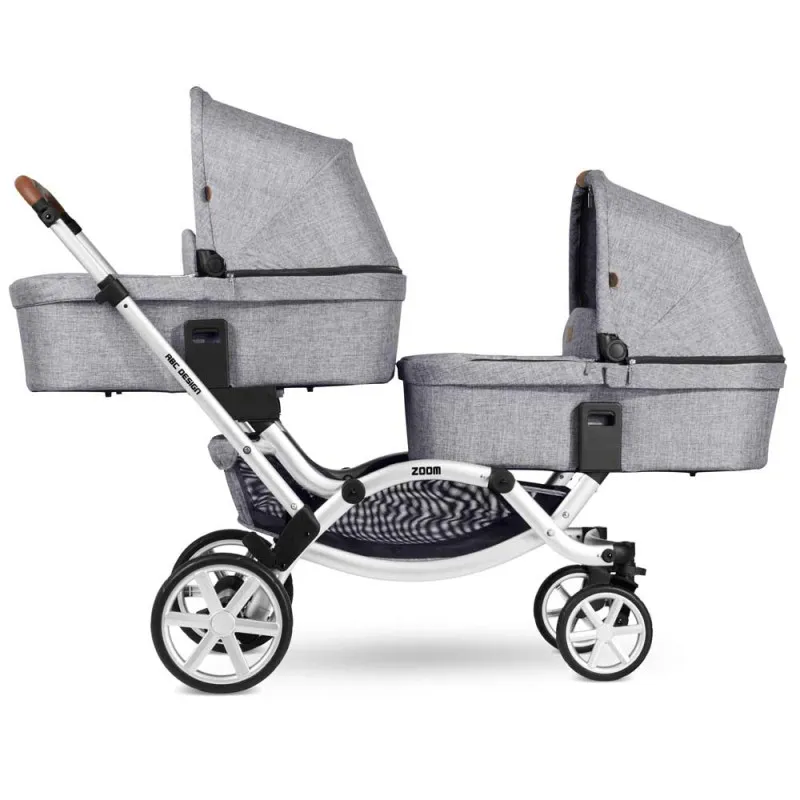 ABC DESIGN KOLICA ZA BLIZANCE ZOOM GRAPHITE GREY