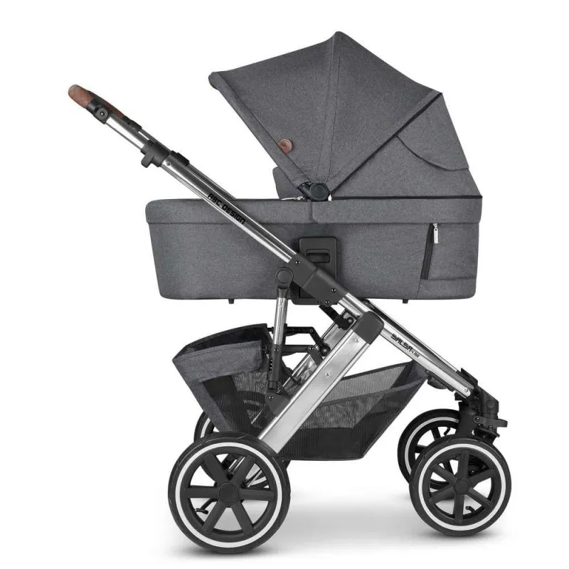 ABC DESIGN KOLICA DUO SISTEM SALSA 4 AIR DIAMOND ASPHALT 