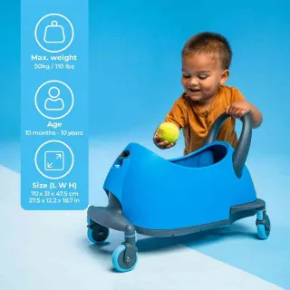 YVOLUTION YGLIDER LUNA - BLUE 4L/13L/16L CL 2PK