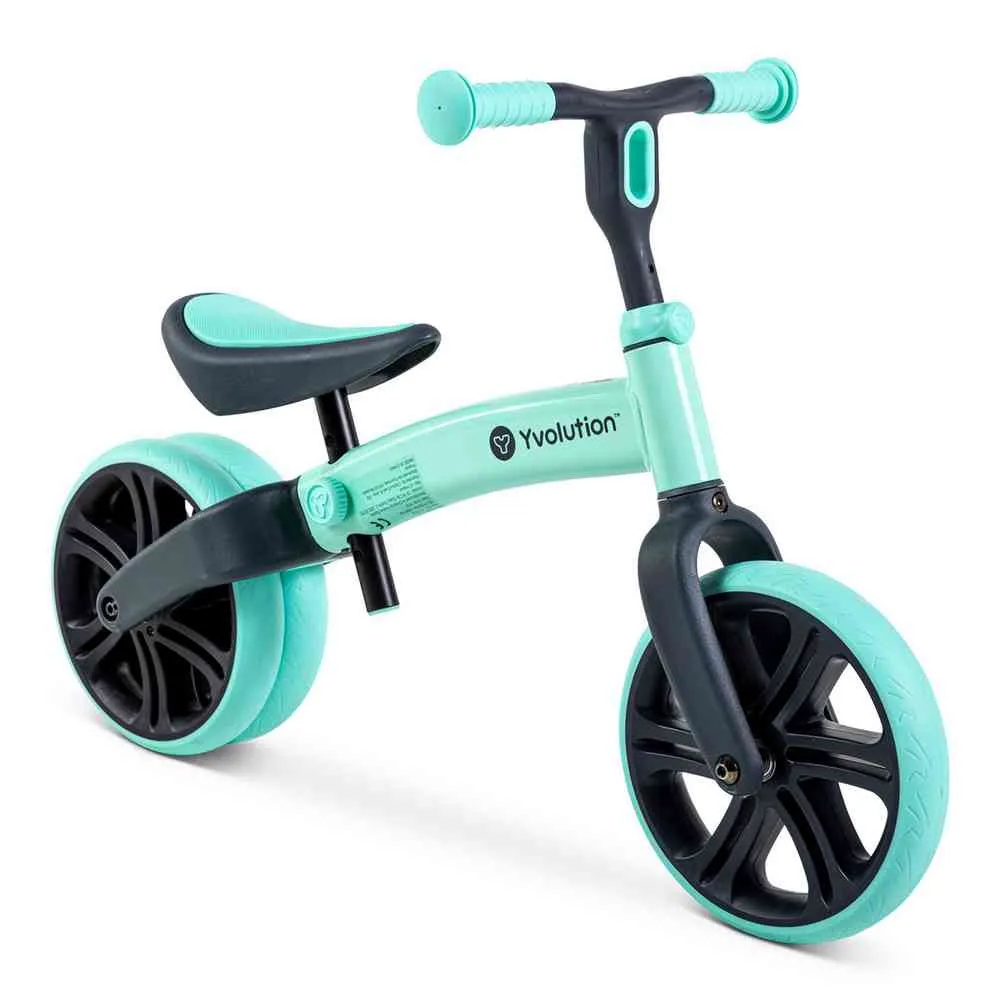 YVOLUTION VELO JUNIOR BALANS BICIKL ZELENI 4L/13L/16L CL 2PK