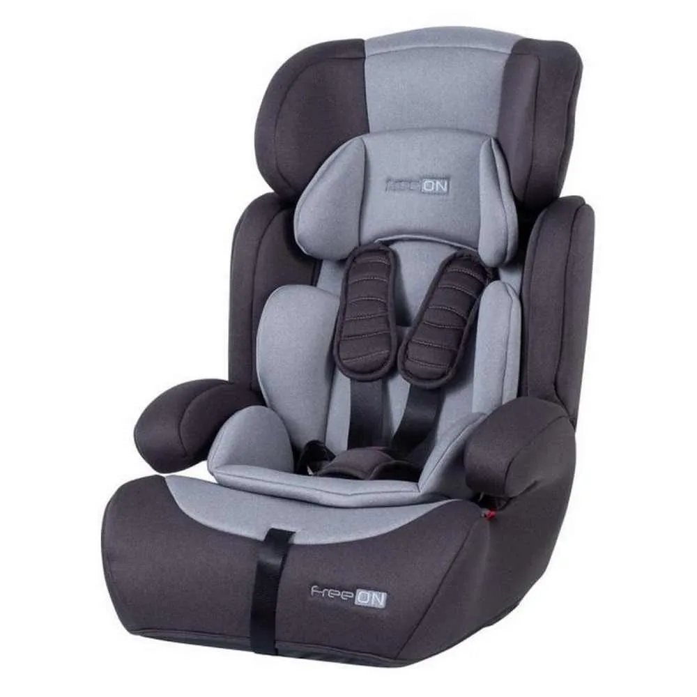 FREEON AUTO SEDISTE 1/2/3 (9-36KG) SATURN SIVO CRNO 