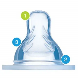 MAM CUCLA ZA FLASICE ANTI COLIC 4M+, SPILLFREE 2/1