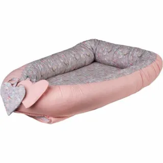 BUBABA GNEZDO ZA BEBE PTICICE ROZE