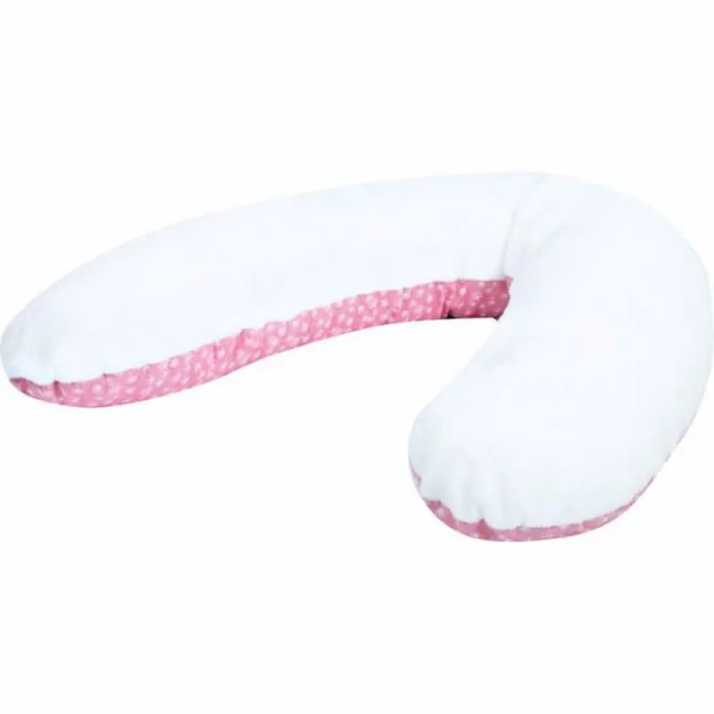 BUBABA JASTUK ZA TRUDNICE I DOJILJE CVECE ROZE 170X35CM