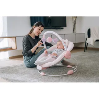 FREEON LEZALJKA LJULJASKA REST N PLAY ROZE 