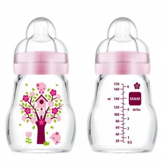 MAM FLASICA STAKLENA FEEL GOOD 0M+ 170ML