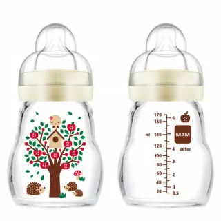 MAM FLASICA STAKLENA FEEL GOOD 0M+ 170ML