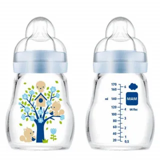 MAM FLASICA STAKLENA FEEL GOOD 0M+ 170ML