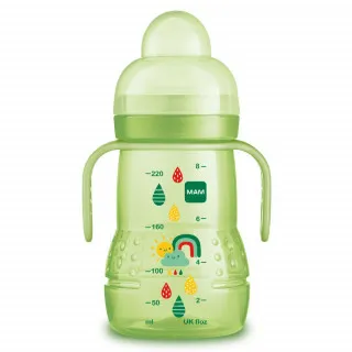 MAM FLASICA TRAINER NO SPILL 4M+ 220ML