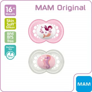 MAM VARALICA ORIGINAL SILIKON 16M+ 2/1