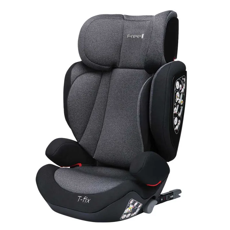 FREEON AUTO SEDISTE 2/3 (15-36KG) TORNADO FIX BLACK