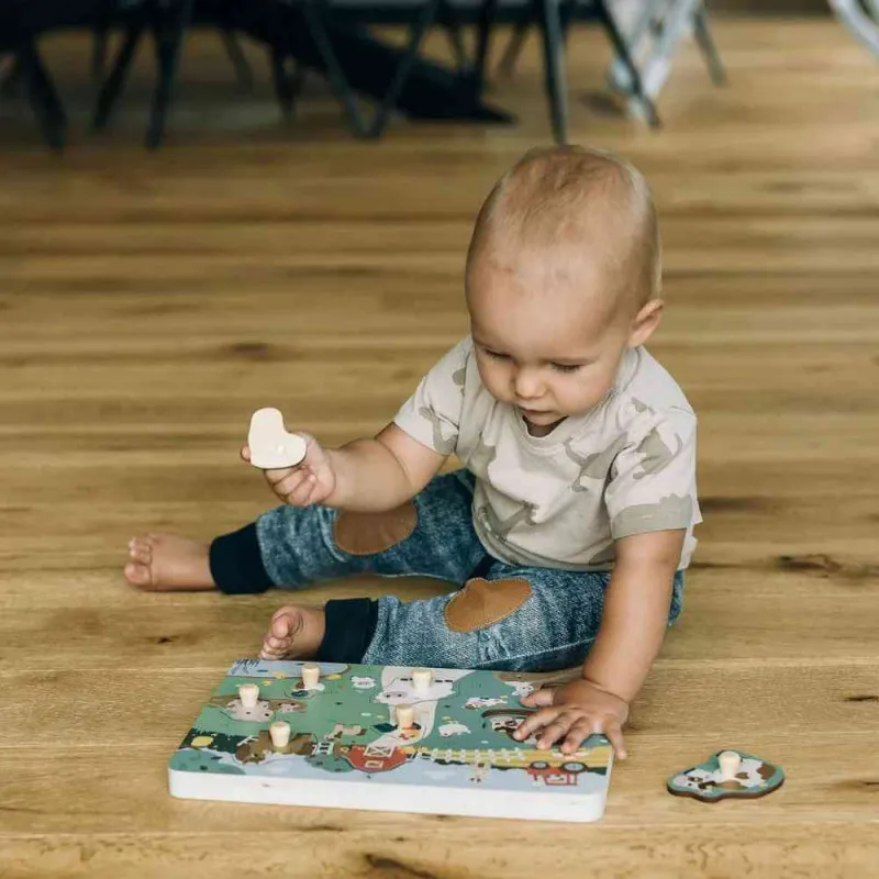 FREE2PLAY DRVENA SLAGALICA FARMA ŽIVOTINJA 