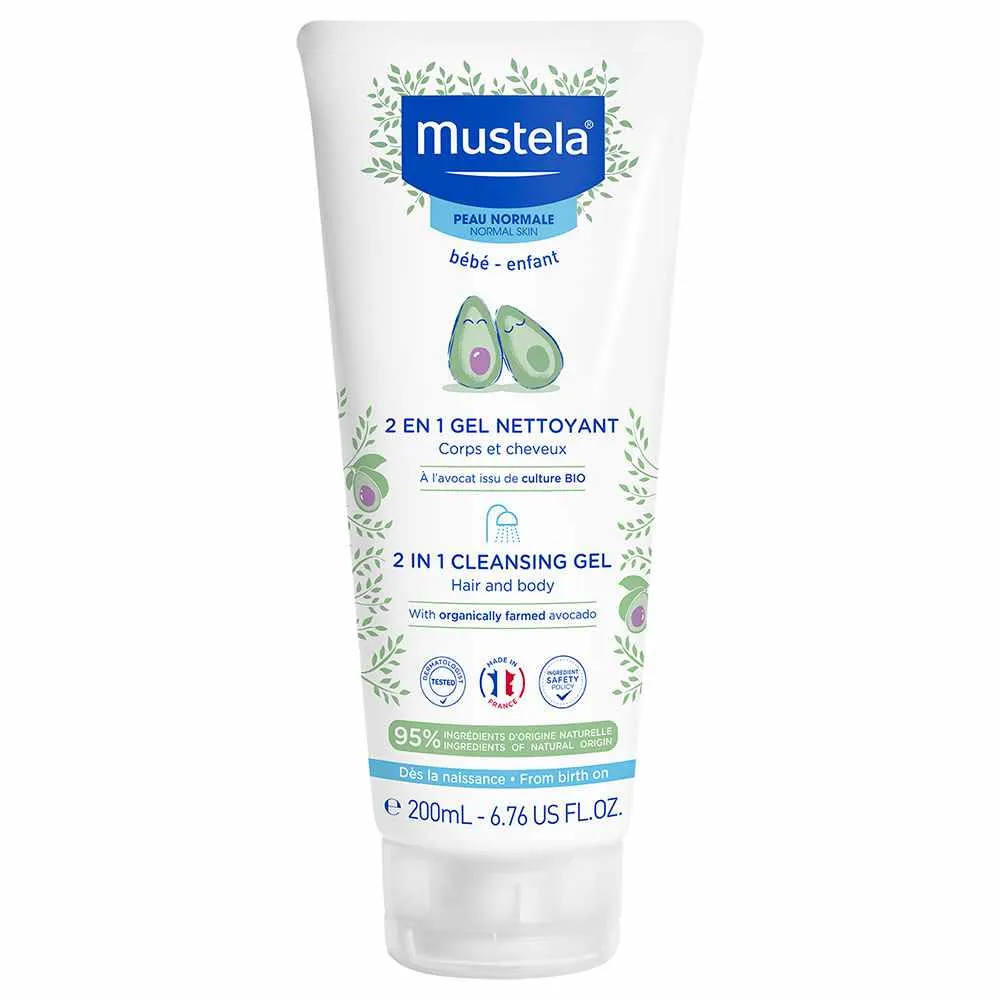 MUSTELA 2U1 SAMPON ZA PRANJE KOSE I TELA 200ML 