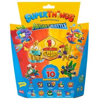 SUPERTHINGS S MUTANT BATLLE - PACK 10 