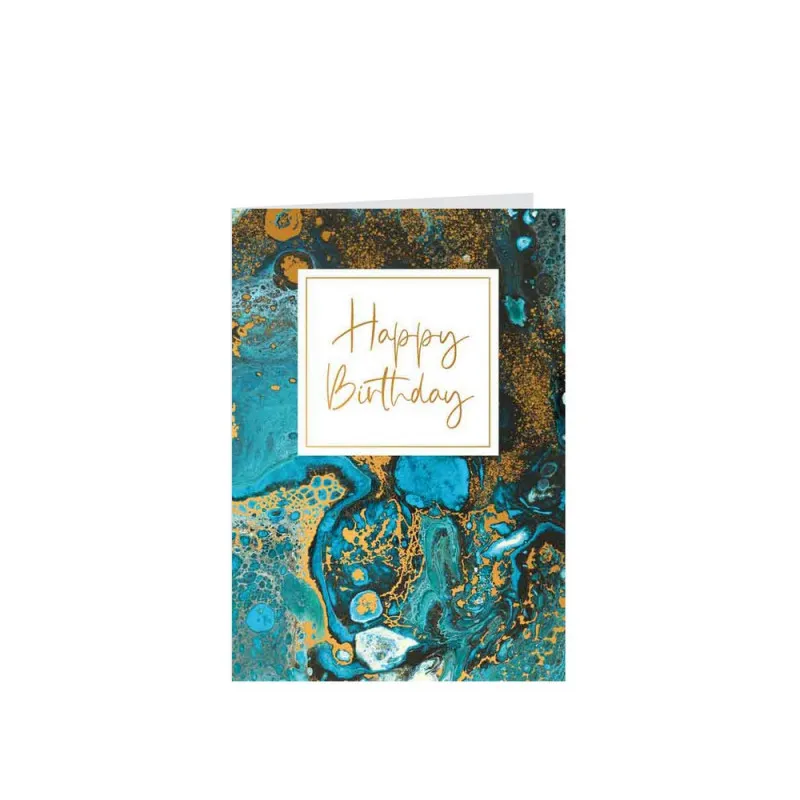 CESTITKA GOLD RUSH HAPPY BIRTHDAY