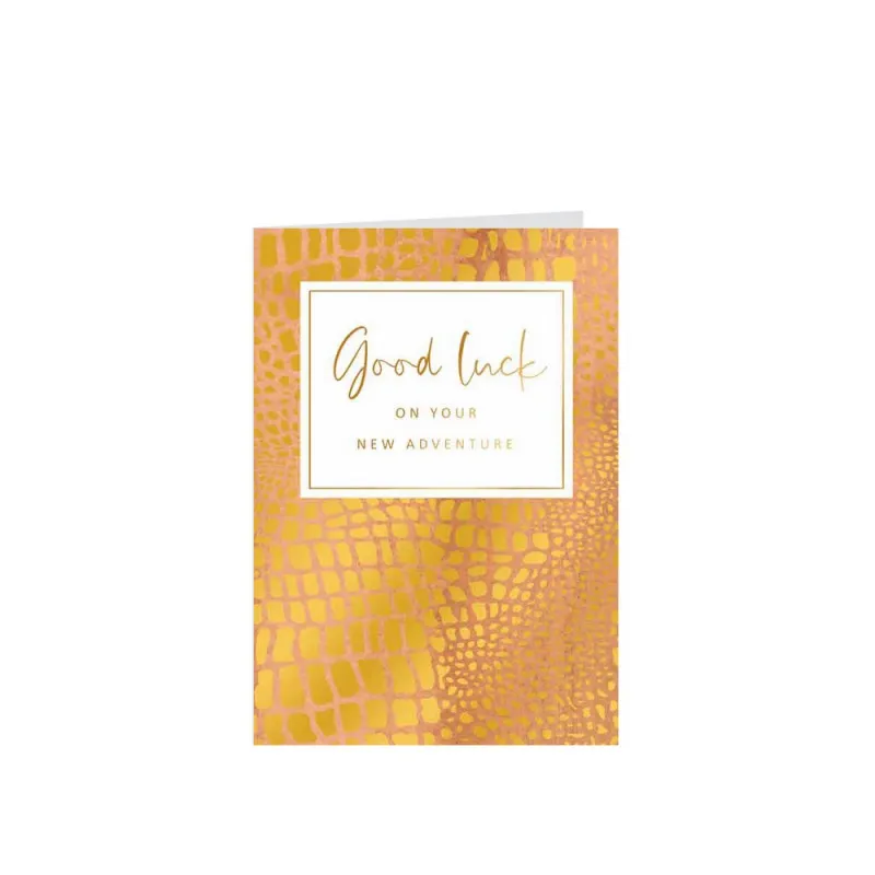 CESTITKA GOLD RUSH GOOD LUCK ON YOUR NEW ADVENTURE 