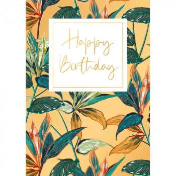 CESTITKA GOLD RUSH HAPPY BIRTHDAY 