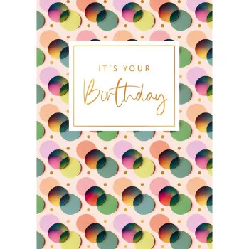 CESTITKA GOLD RUSH IT`S YOUR BIRTHDAY 