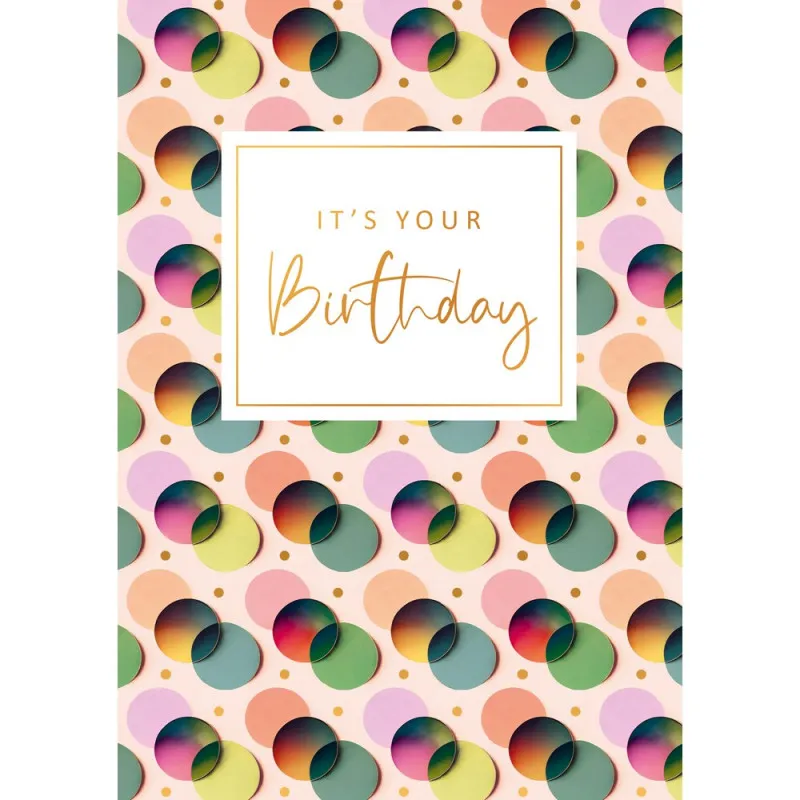 CESTITKA GOLD RUSH IT`S YOUR BIRTHDAY 