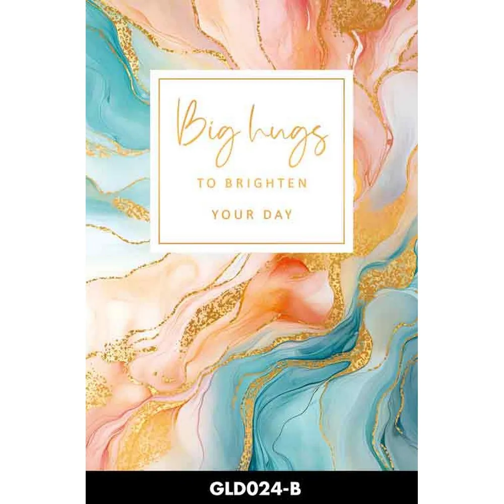 CESTITKA GOLD RUSH BIG HUGS TO BRIGTHEN YOUR DAY 