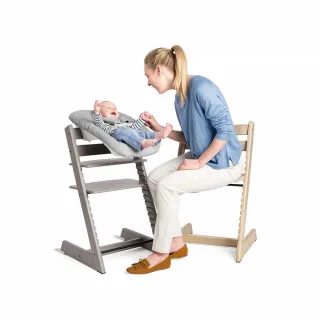 STOKKE HRANILICA DRVENA TRIPP TRAPP STORM GREY 