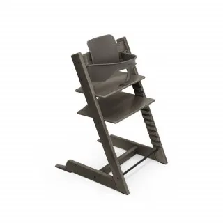 STOKKE HRANILICA DRVENA TRIPP TRAPP HAZY GREY