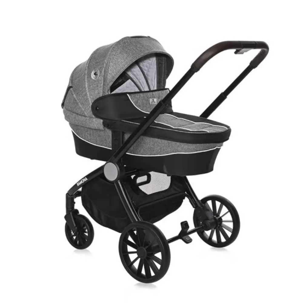 LORELLI KOLICA TRIO SISTEM RAMONA STEEL GREY