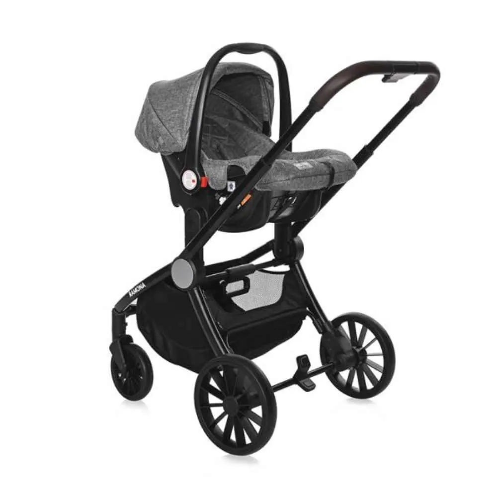 LORELLI KOLICA TRIO SISTEM RAMONA STEEL GREY