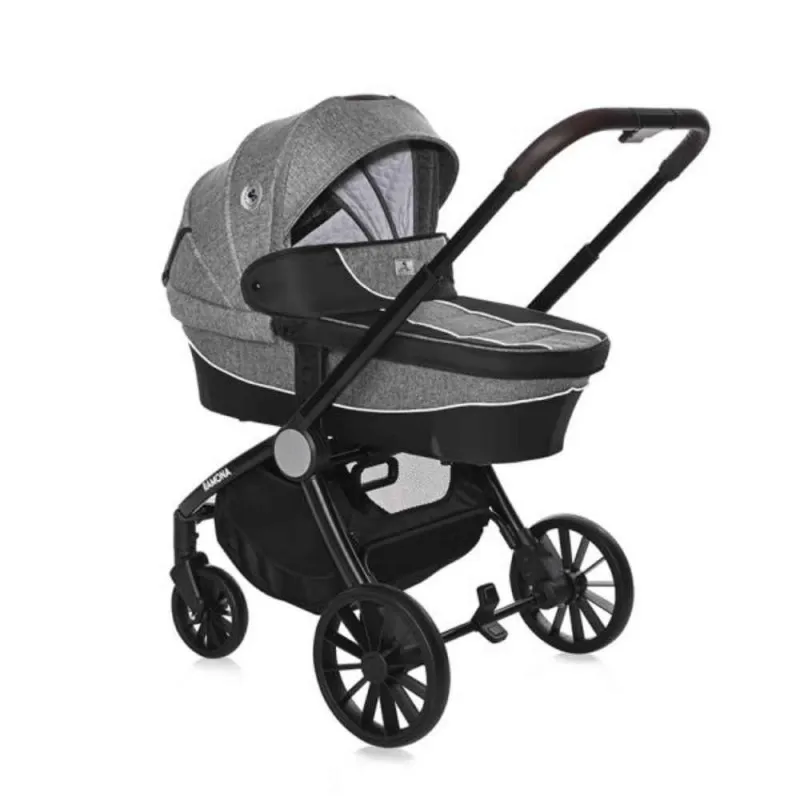 LORELLI KOLICA TRIO SISTEM RAMONA STEEL GREY