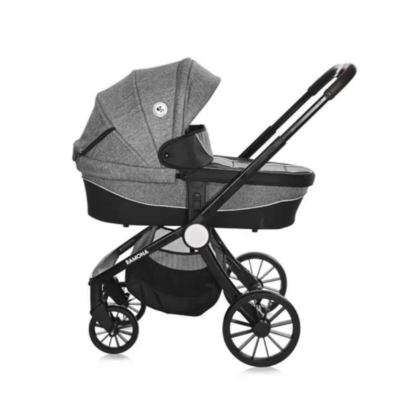 LORELLI KOLICA TRIO SISTEM RAMONA STEEL GREY