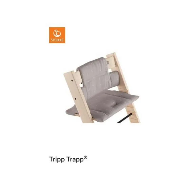 STOKKE NAVLAKA ZA HRANILICU TRIPP TRAPP CLASSIC CUSHION ICON GREY OCS 