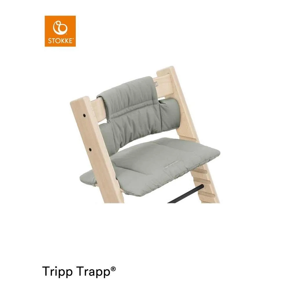 STOKKE NAVLAKA ZA HRANILICU TRIPP TRAPP CLASSIC CUSHION GLACIER GREEN 