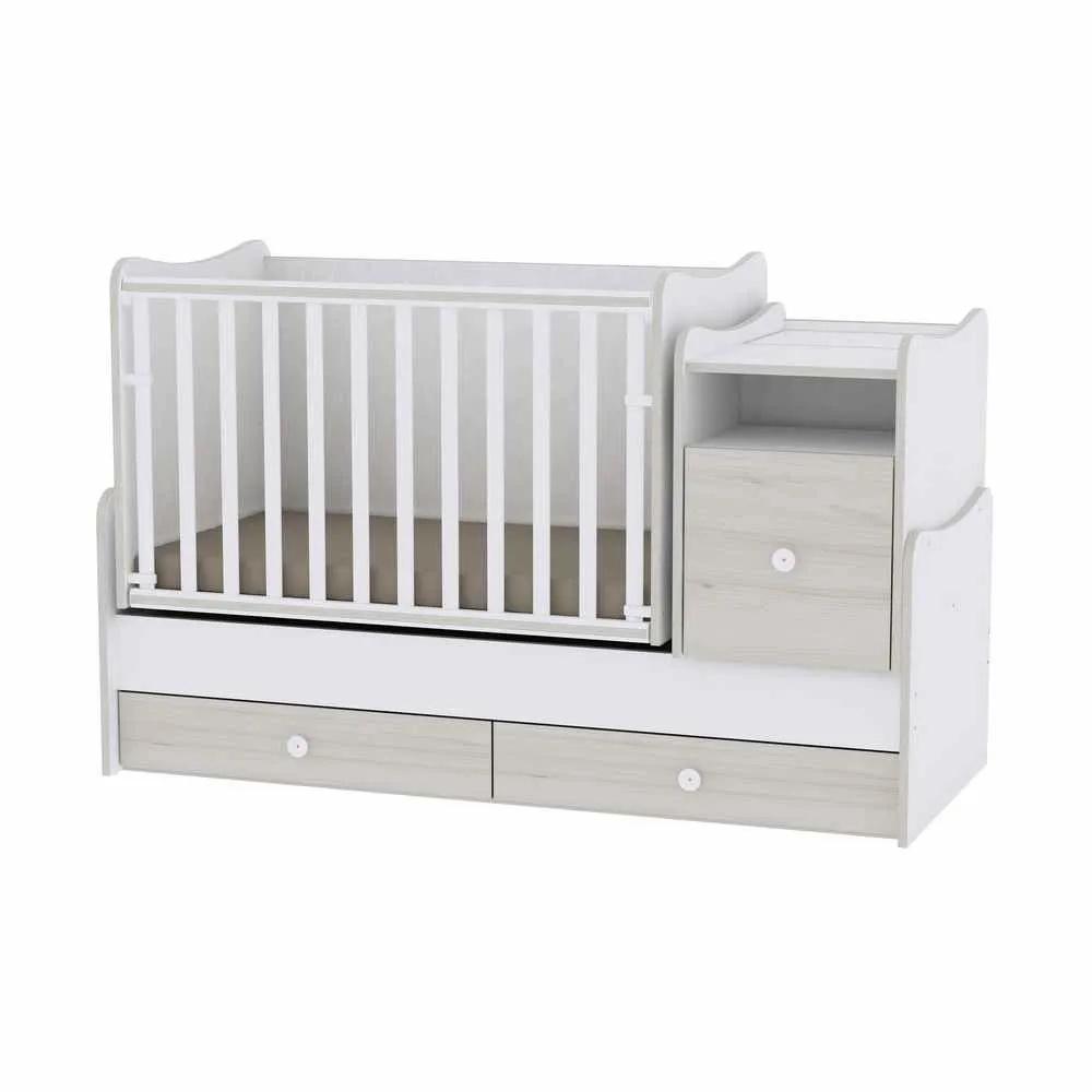TREND PLUS WHITE/LIGHT OAK 