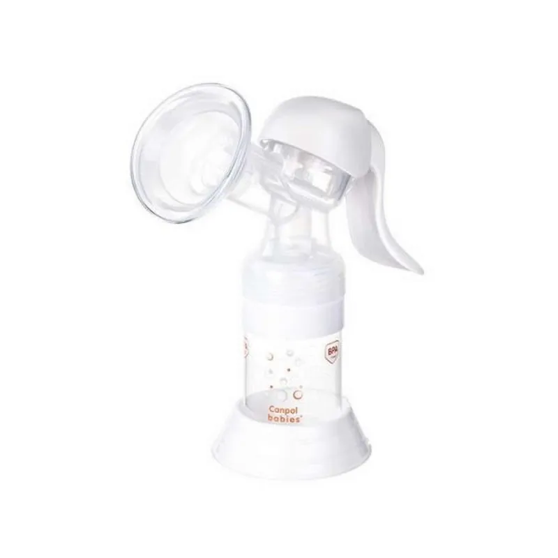 CANPOL BABY SET MANUELNA PUMPICA ZA IZMAZANJE + SILIKONSKE BRADAVICE S