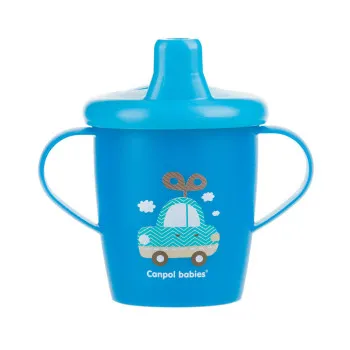CANPOL BABY SOLJA 250ML NON SPIL 31/200 TOYS - BLUE 