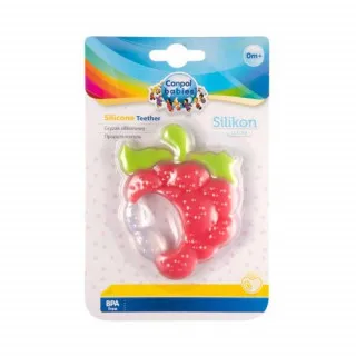 CANPOL BABIES SILIKONSKA GLODALICA MALINA