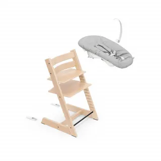 STOKKE SEDISTE ZA HRANILICU ZA NOVORODJENCE TRIPP TRAPP GREY