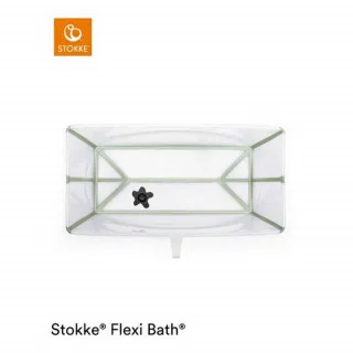 STOKKE KADICA FLEXI BATH TRANSPARENT GREEN