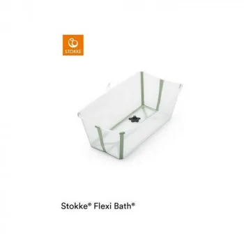 STOKKE KADICA FLEXI BATH TRANSPARENT GREEN 