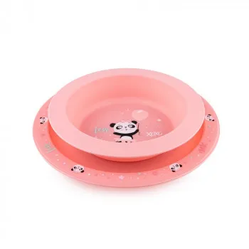CANPOL BABIES PRIBOR ZA HRANJENJE EXOTIC ANIMALS PINK 