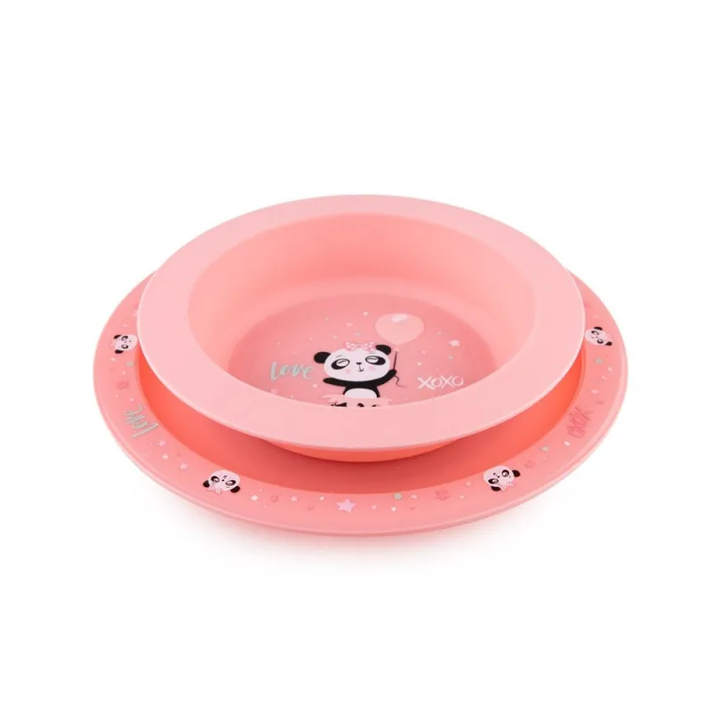 CANPOL BABIES PRIBOR ZA HRANJENJE EXOTIC ANIMALS PINK 