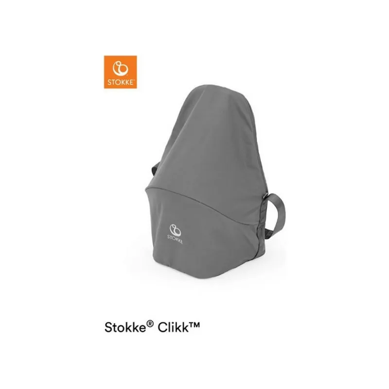 STOKKE PUTNA TORBA ZA HRANILICU CLIKK DARK GREY