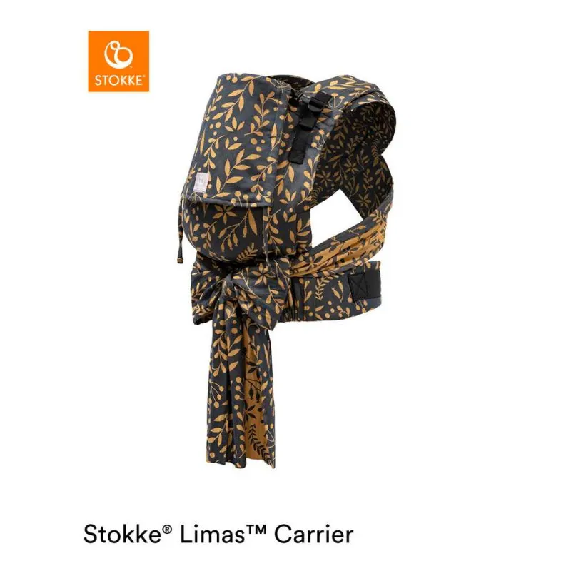 STOKKE KENGUR NOSILJKA LIMAS CARRIER PLUS FLORAL GOLD