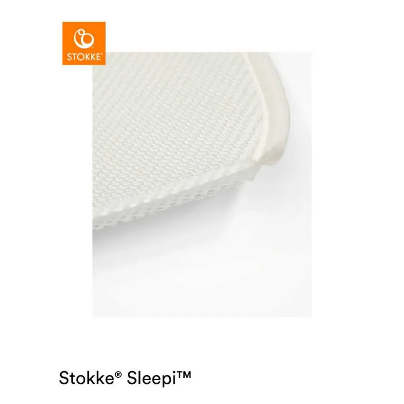 STOKKE SLEEPI V3 MINI PROTECTION SHEET WHITE 