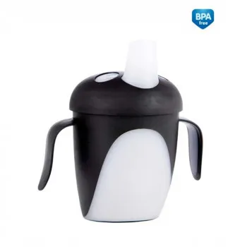 CANPOL BABY SOLJA 76/002 PINGVIN BLACK 240ML 