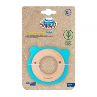 CANPOL BABIES GLODALICA WOOD SILICON BEAR 